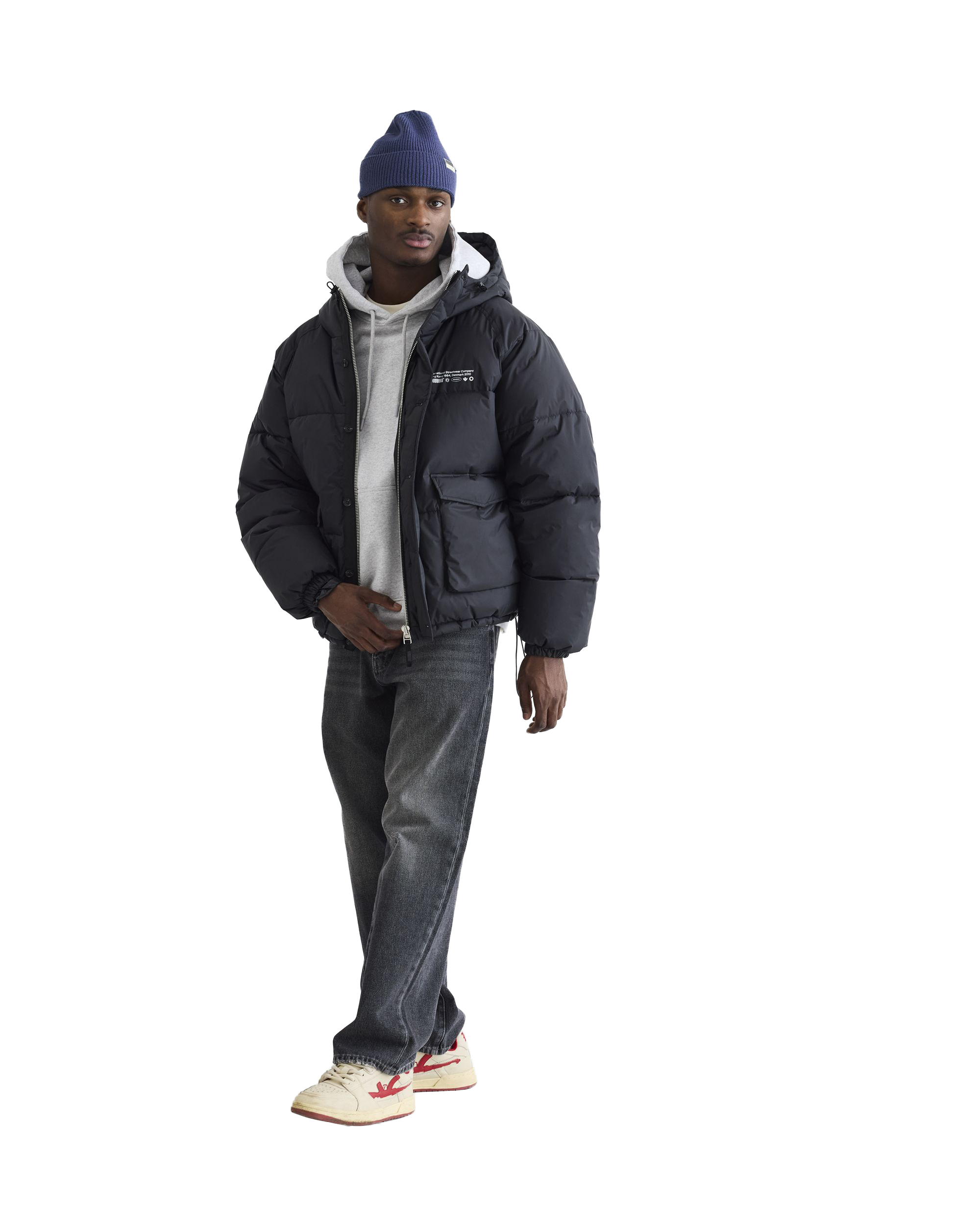 Woodbird WBZumo Bomber Jacket Outerwear Black