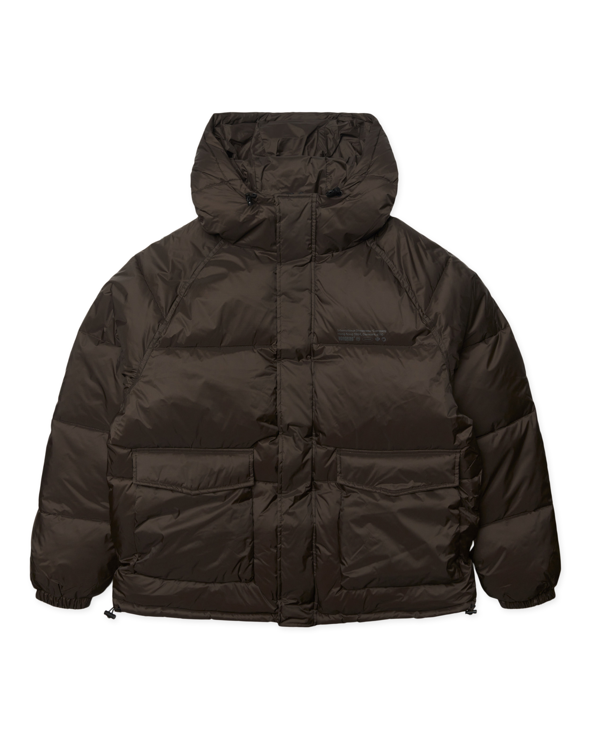 Woodbird WBZumo Bomber Jacket Outerwear Dark Brown