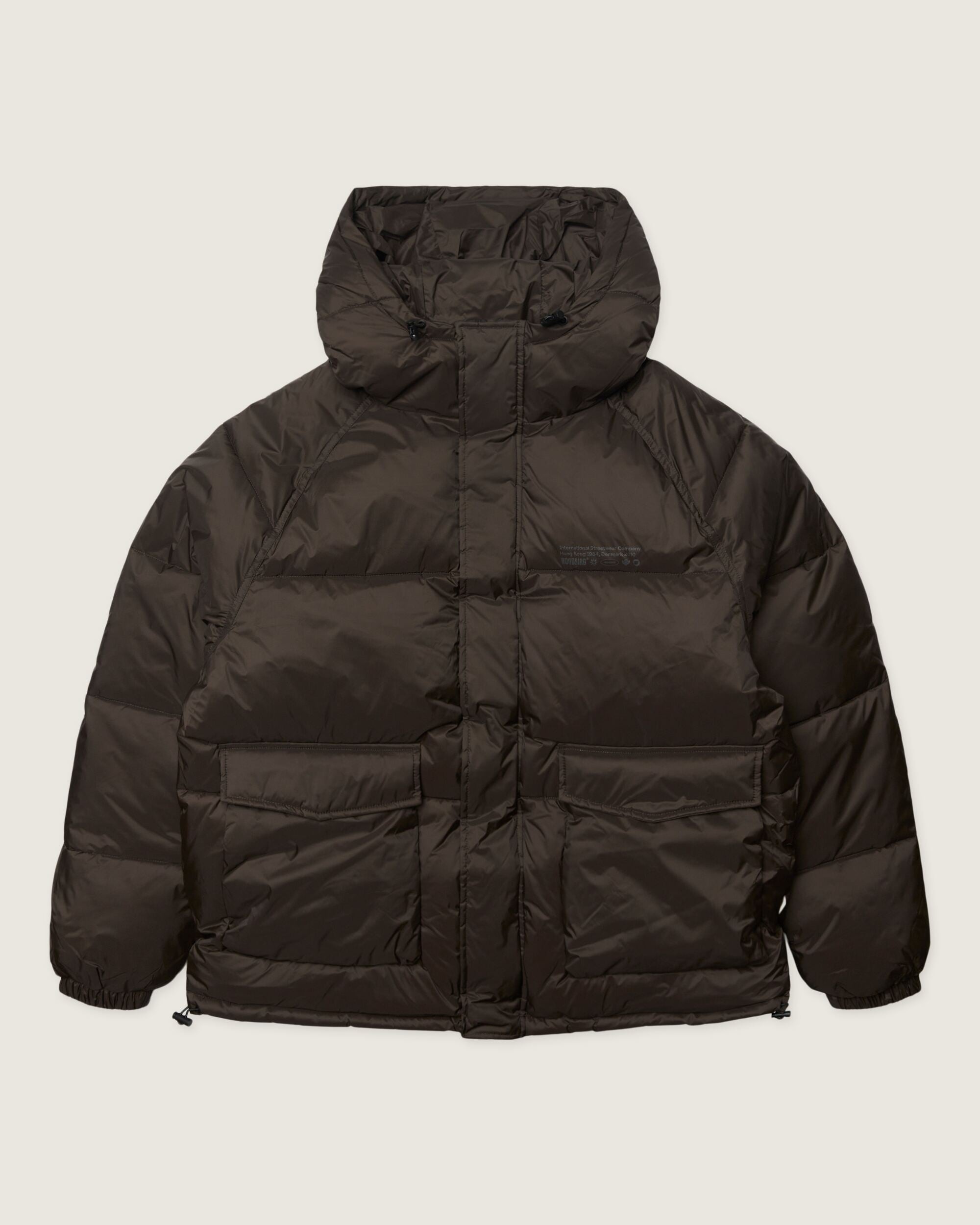 Woodbird WBZumo Bomber Jacket Outerwear Dark Brown