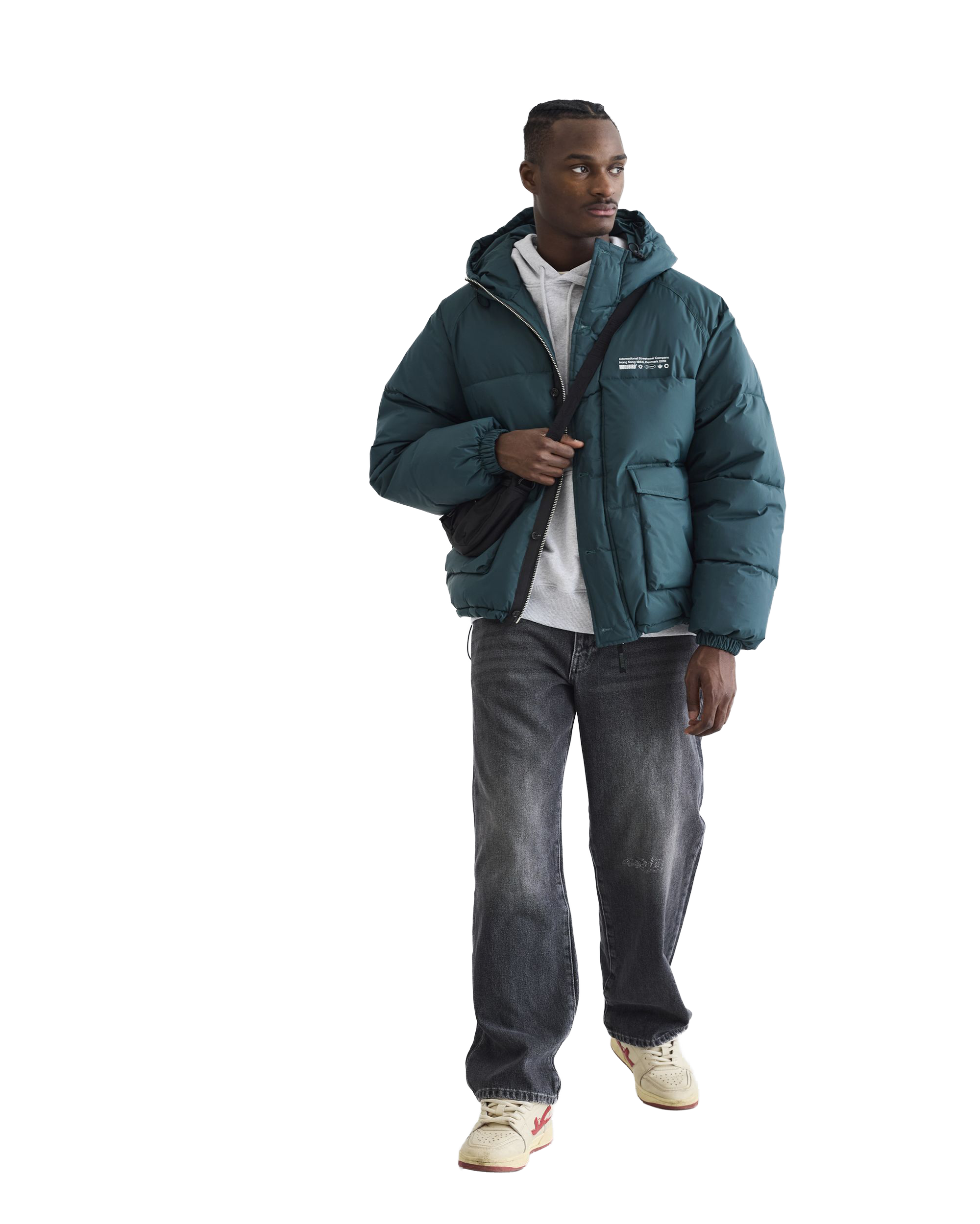 Woodbird WBZumo Bomber Jacket Outerwear Sports Green