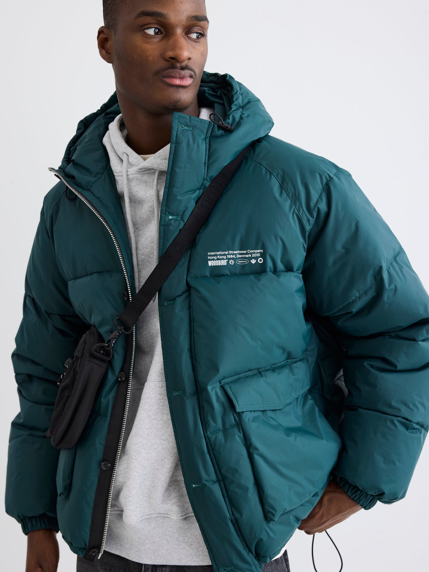 Woodbird WBZumo Bomber Jacket Outerwear Sports Green