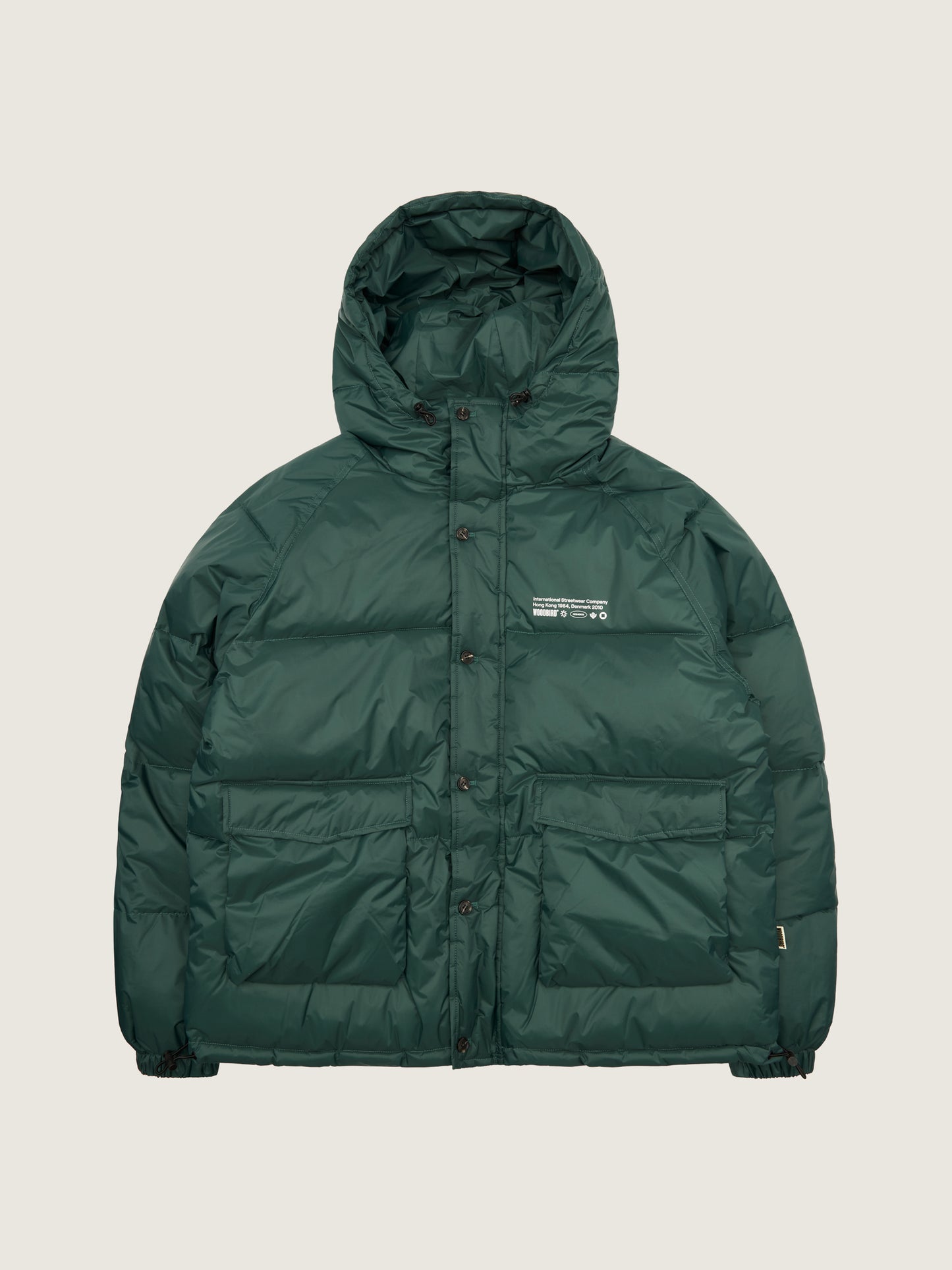 Woodbird WBZumo Bomber Jacket Outerwear Sports Green