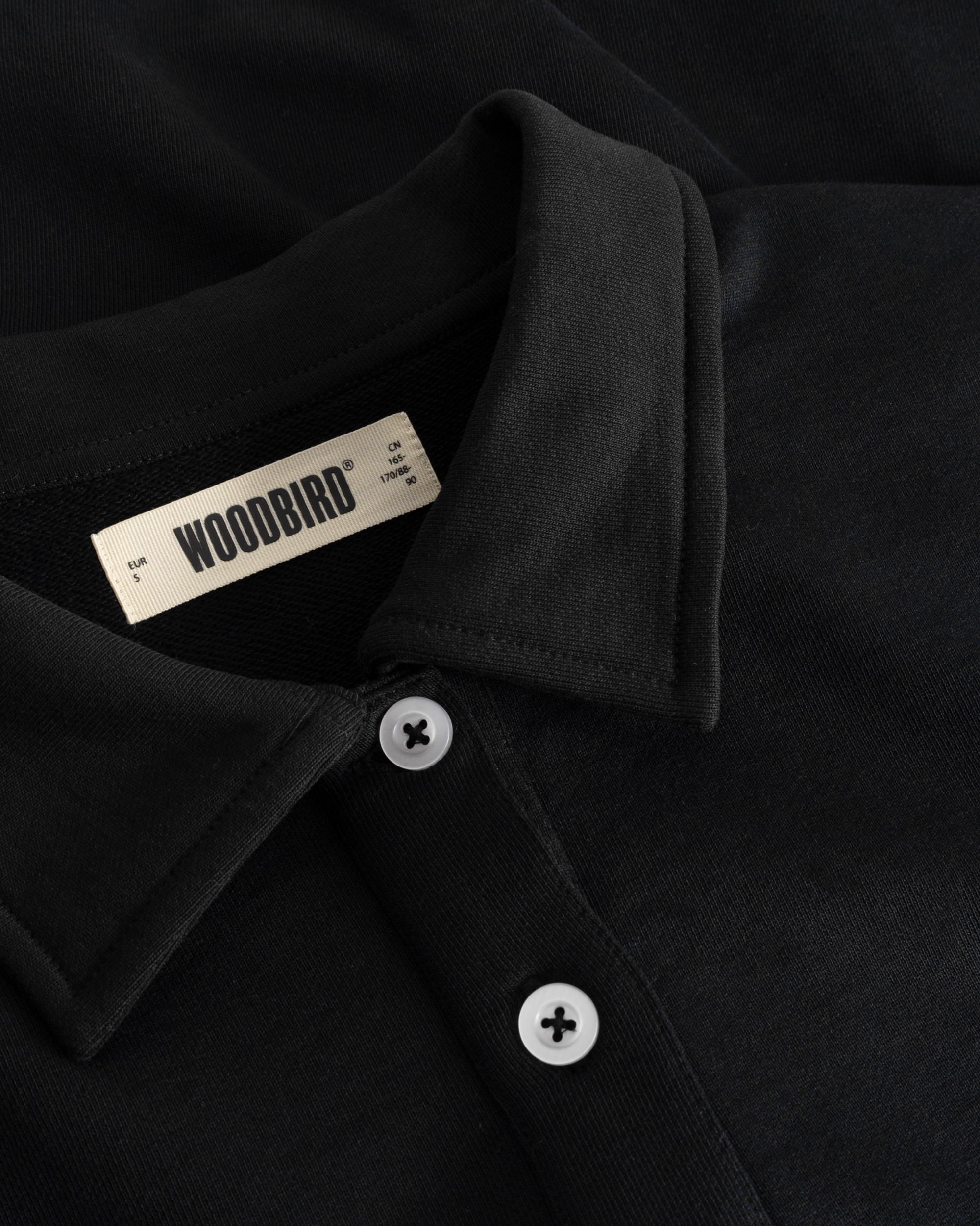 Woodbird Female WBroke Sport Sweat Polo Sweats Black