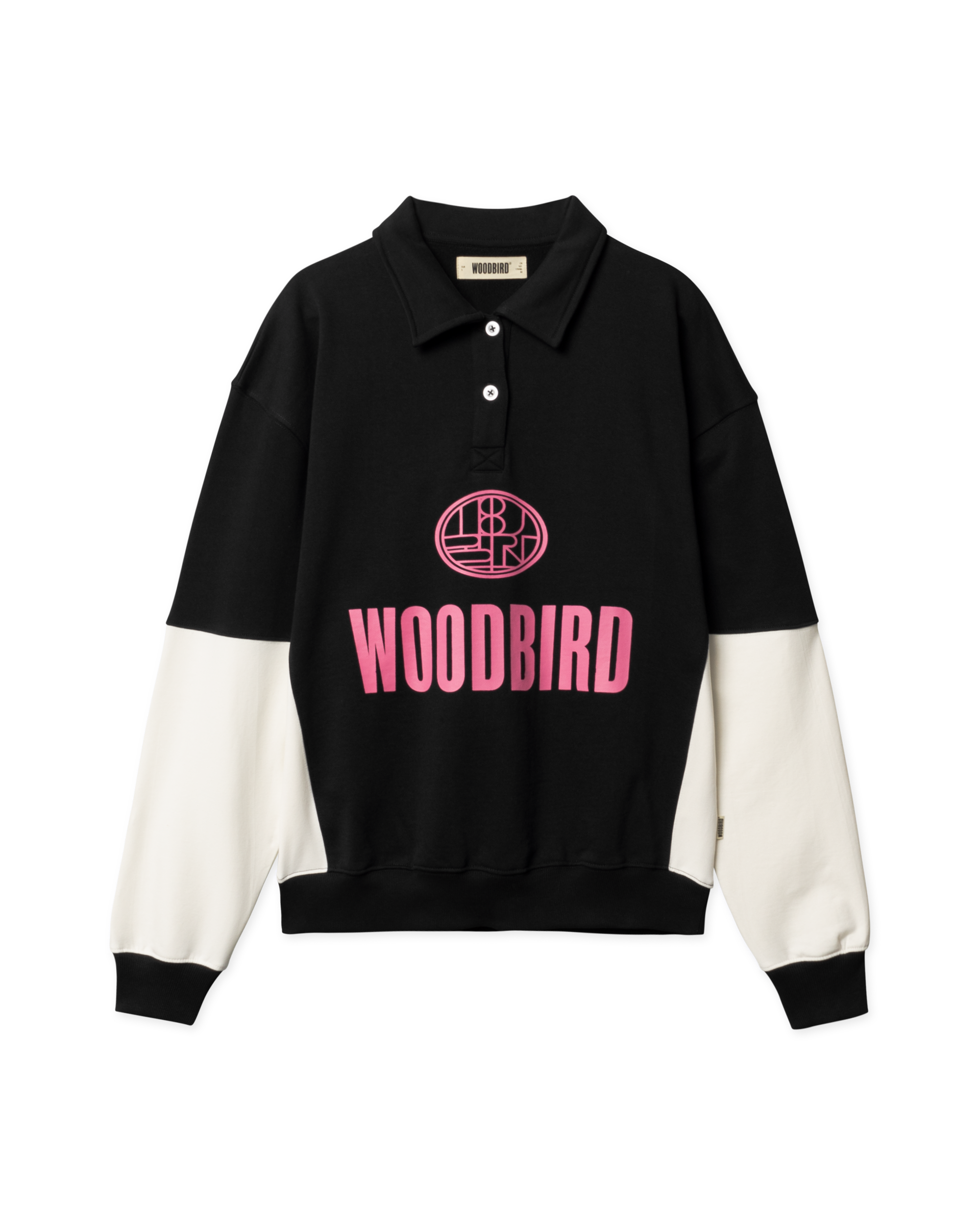 Woodbird Female WBroke Sport Sweat Polo Sweats Black