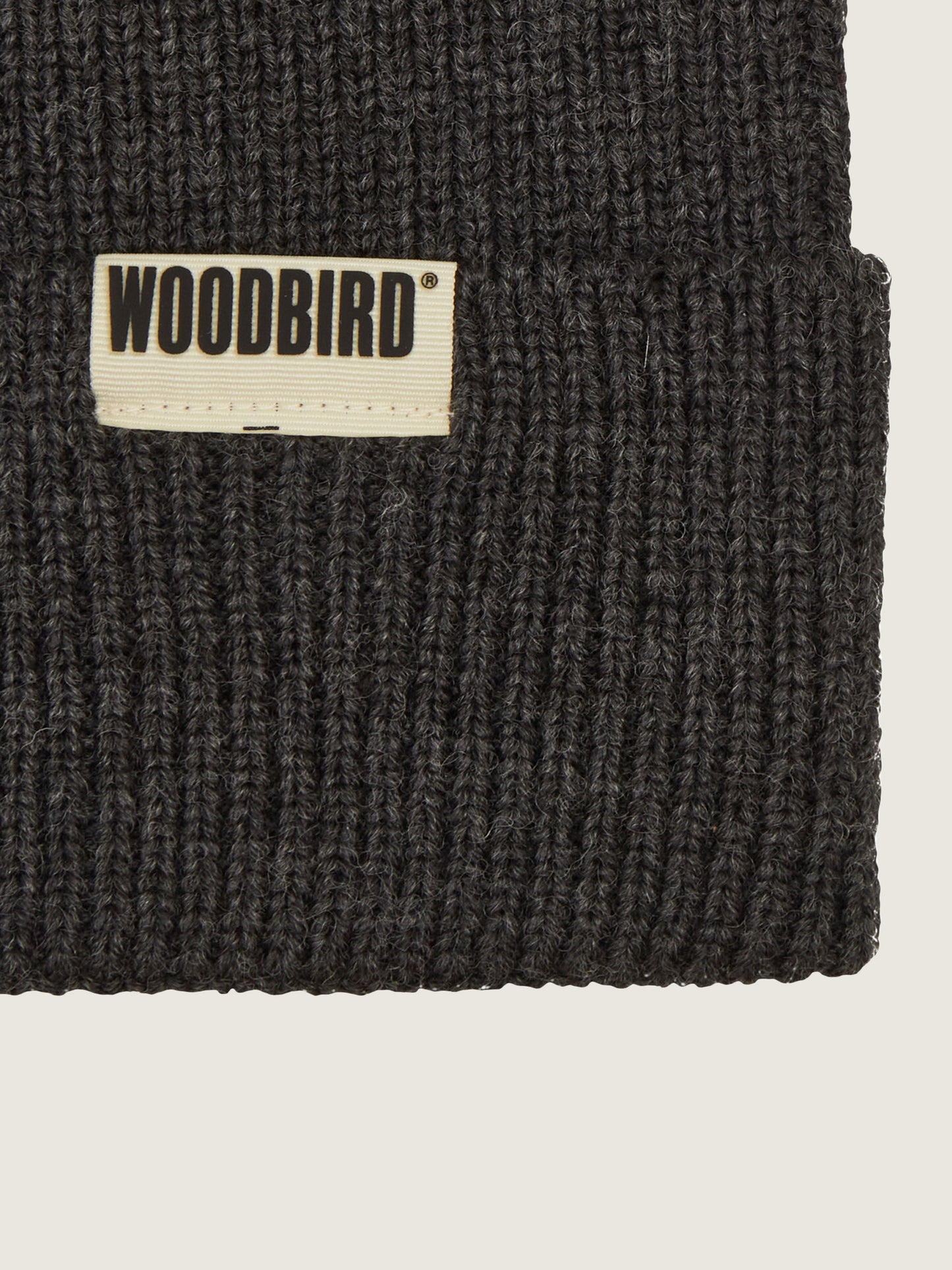 Woodbird WB Yupa Long Beanie Accessories Dark Grey