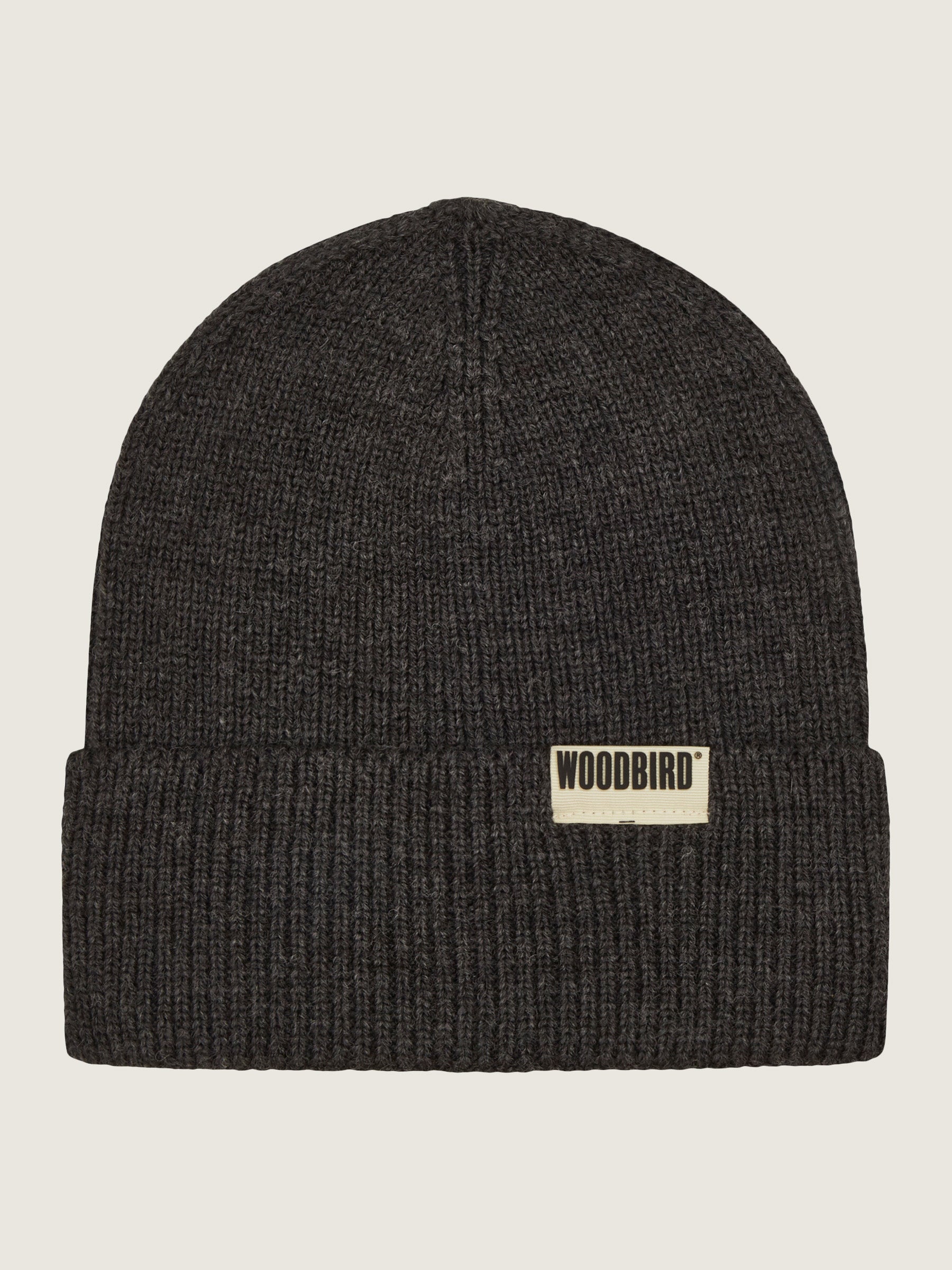 Woodbird WB Yupa Long Beanie Accessories Dark Grey