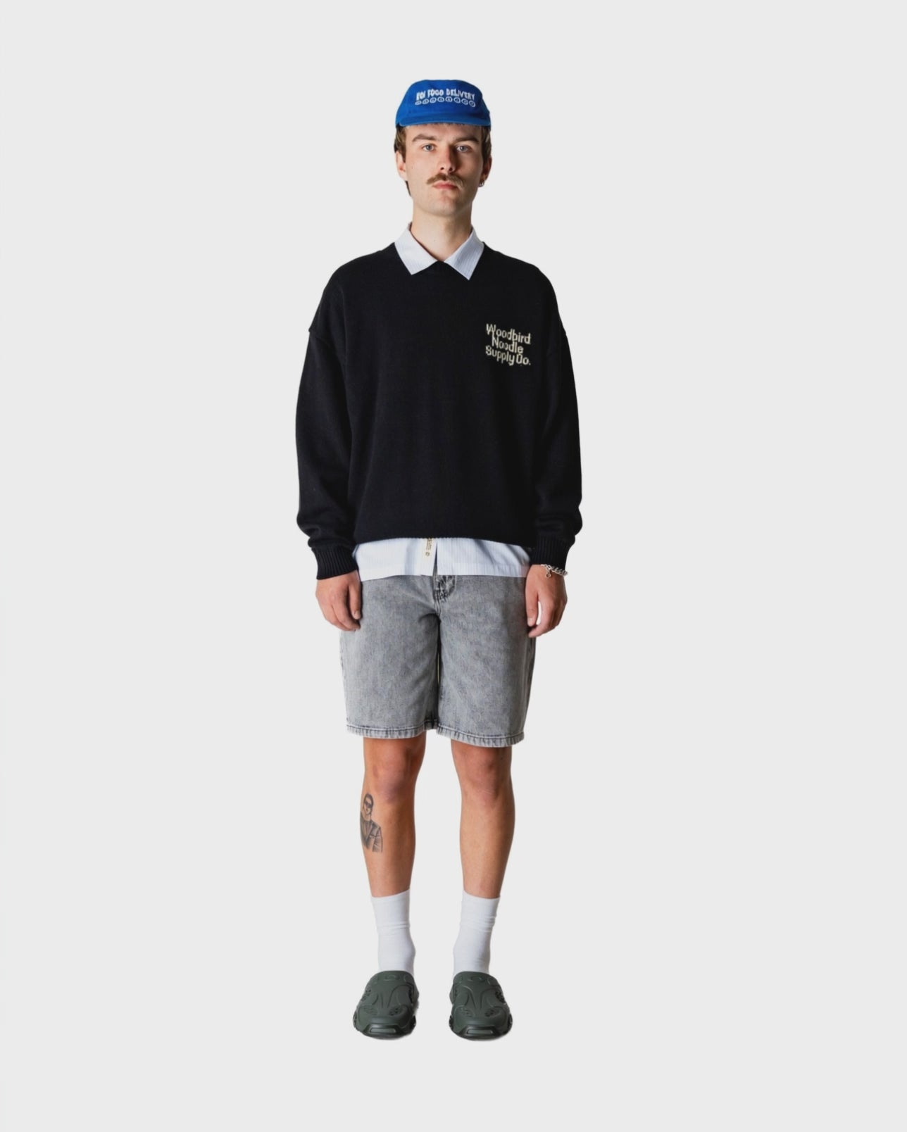 Woodbird WBLeroy Ash Grey Shorts Shorts Grey