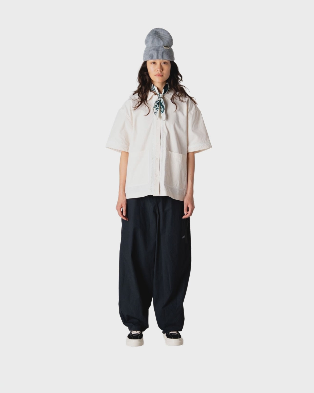 Woodbird Female WBLoul Paper Pants Pants Black