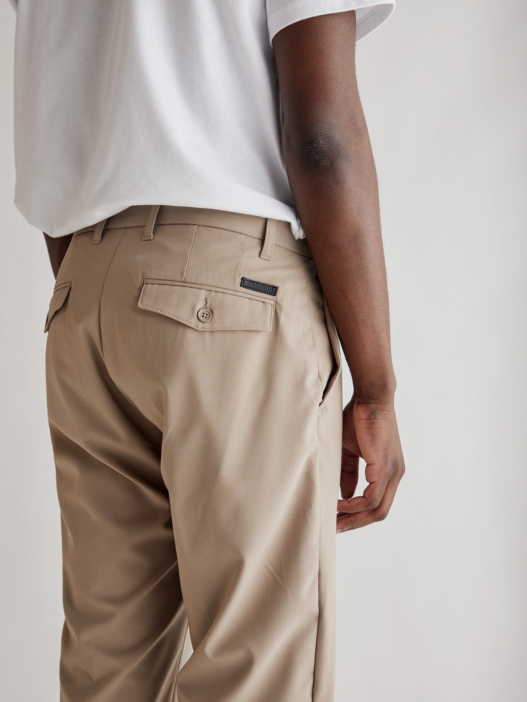 Woodbird Eik Nickel Pants Pants Ecru