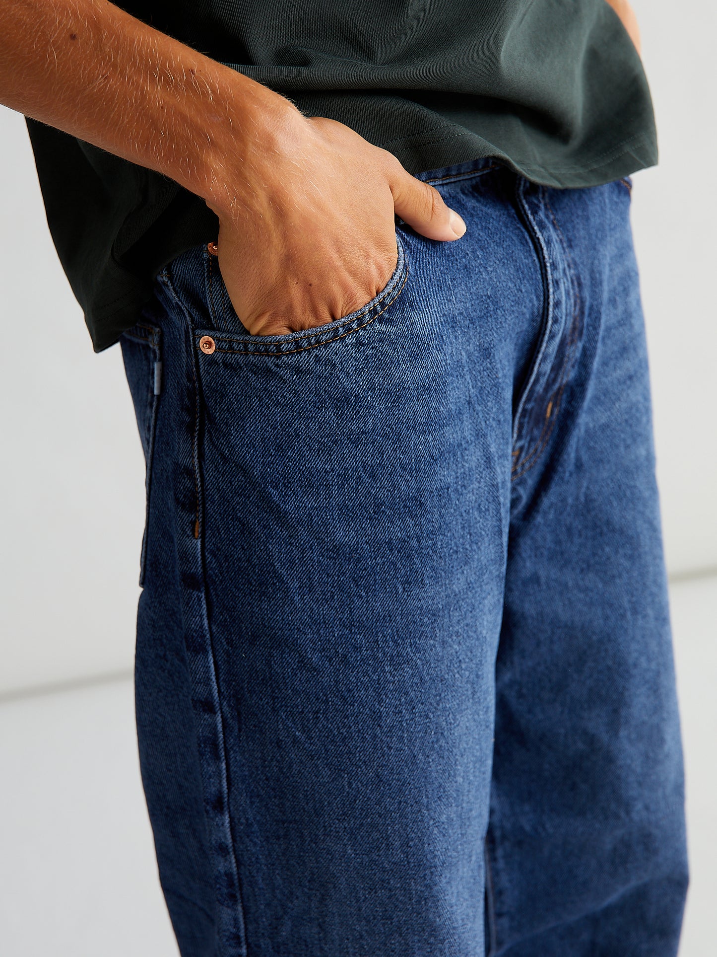 Woodbird  Leroy Blooke Jeans Jeans Blue Stone