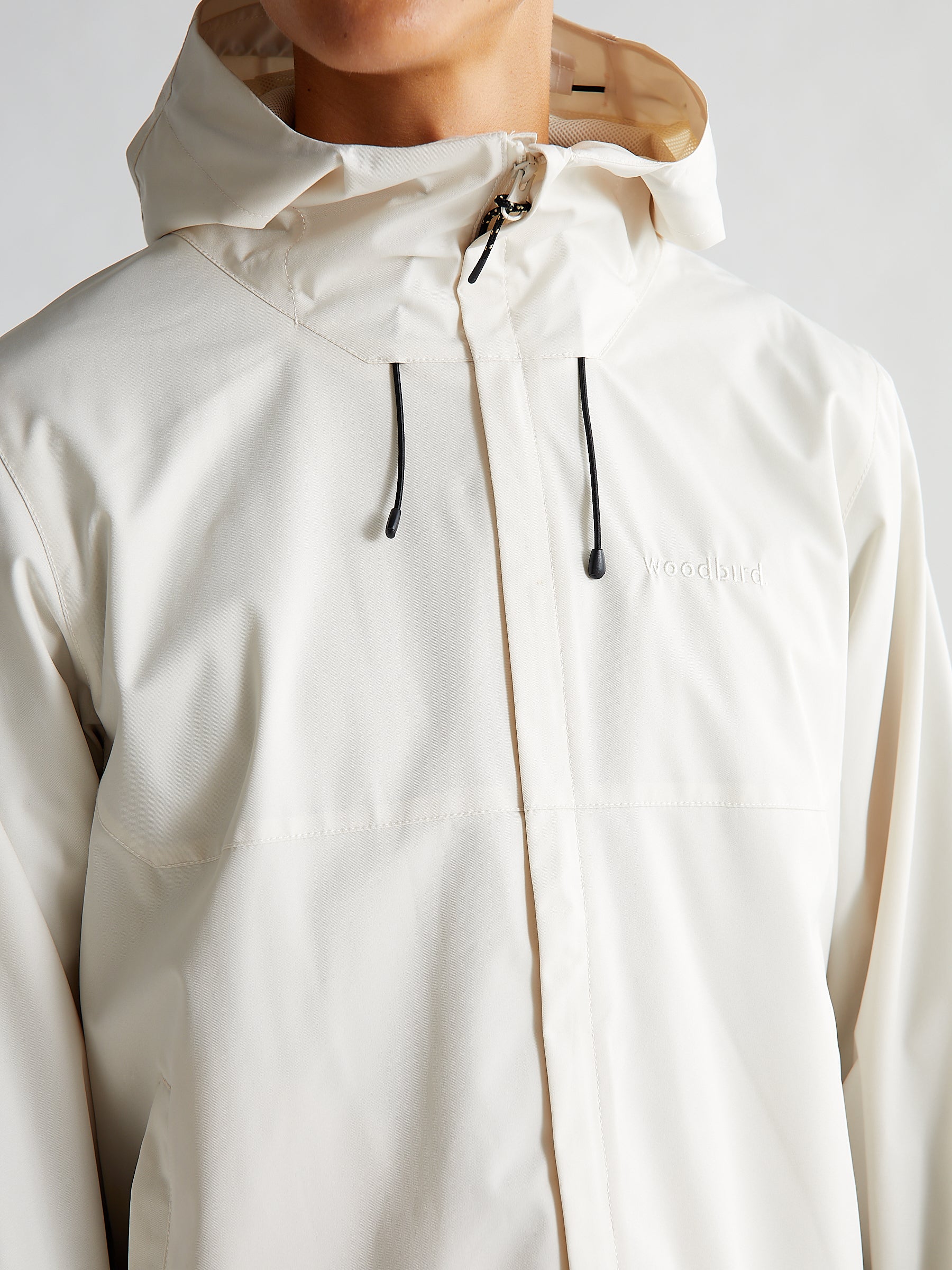 Woodbird Mats Frenzy Jacket Outerwear Off White